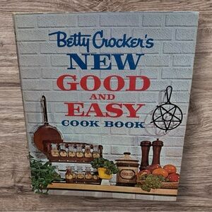 Betty Crocker's NEW GOOD and EASY Cook Book 1962 First Edition, 4th Printing